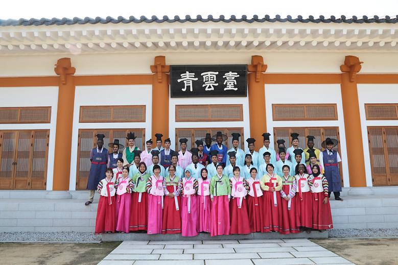  우리대학, 외국인 유학생 위한 '한가위 축제'